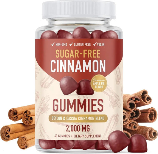 Renavita Sugar-Free Ceylon Cinnamon Gummies — Cholesterol