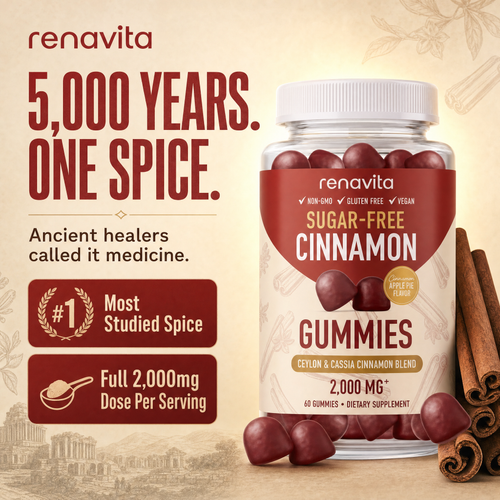 Renavita Ceylon Cinnamon Gummies