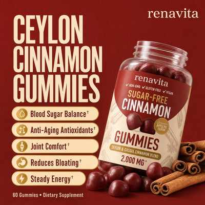 Renavita Ceylon Cinnamon Gummies