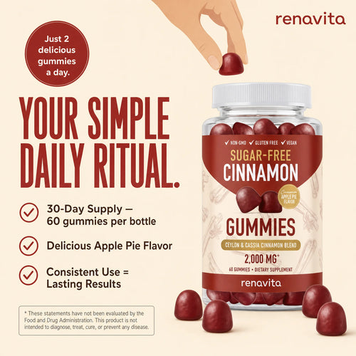 Renavita Ceylon Cinnamon Gummies