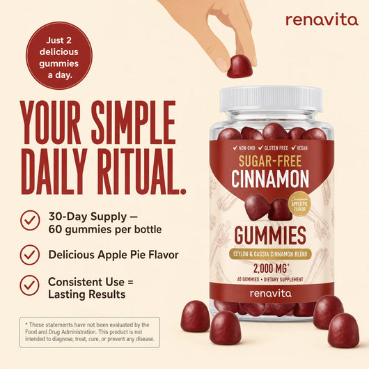 Renavita Ceylon Cinnamon Gummies